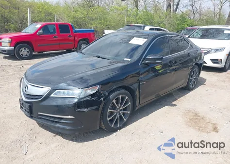 2016 Acura Tlx V6 Tech из США, поврежденный, VIN 19UUB3F54GA004400